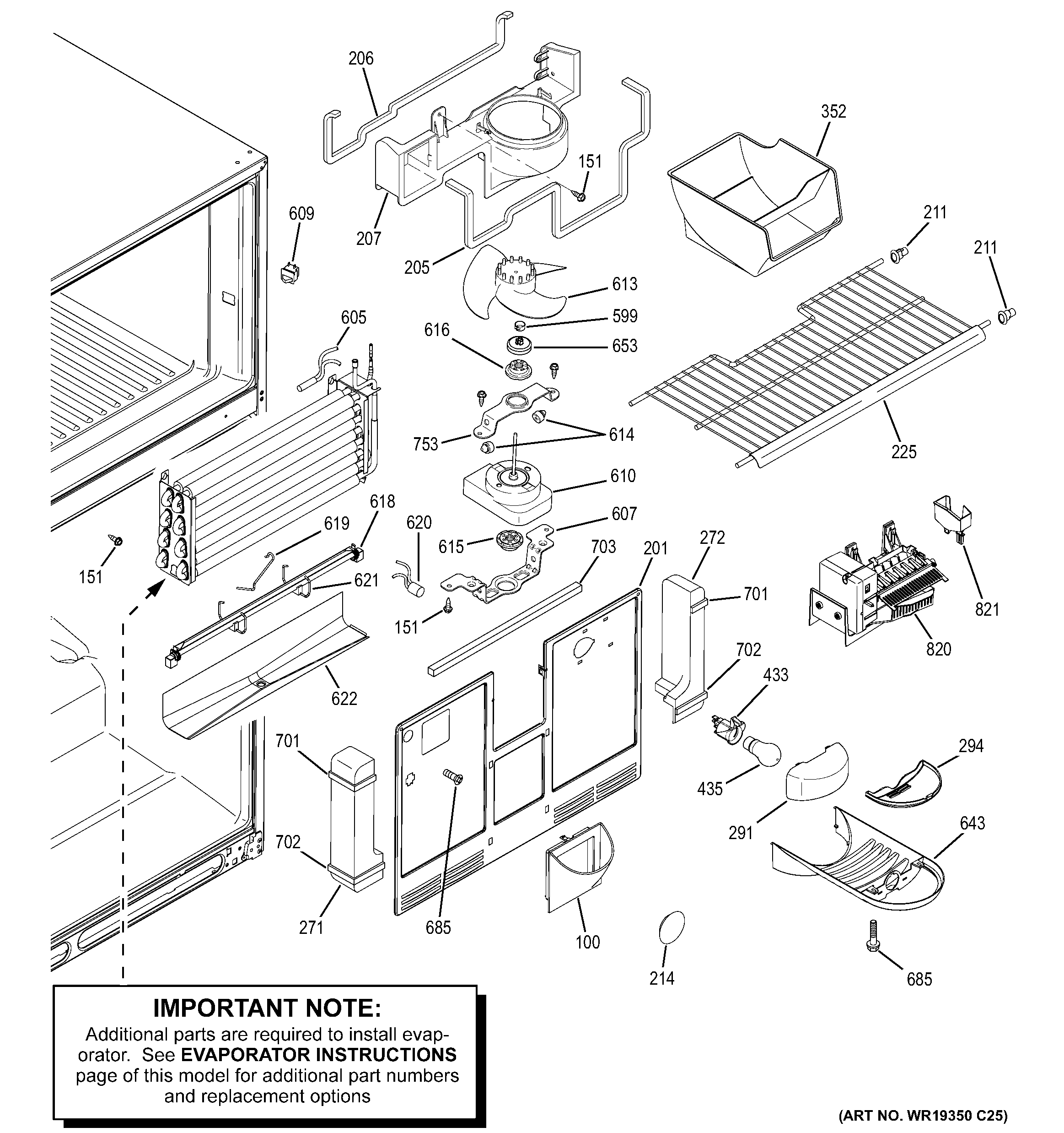 Freezer section