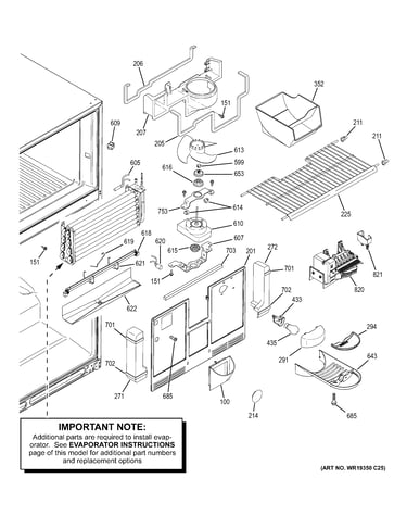 Freezer section