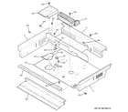 GE J2S968SH4SS cooling fan diagram