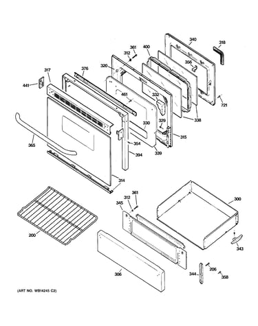 Door & drawer parts