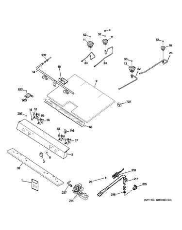 Gas & burner parts