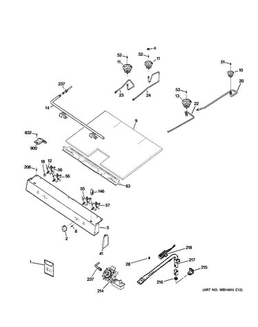 Gas & burner parts