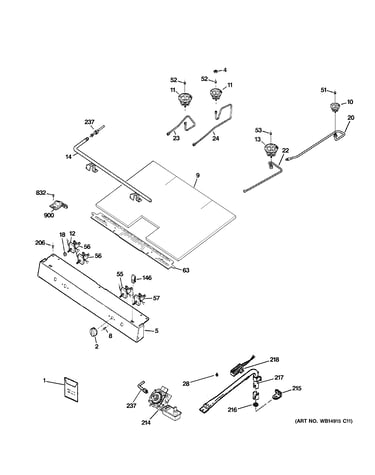 Gas & burner parts