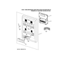 GE JTP90DP3BB control panel diagram