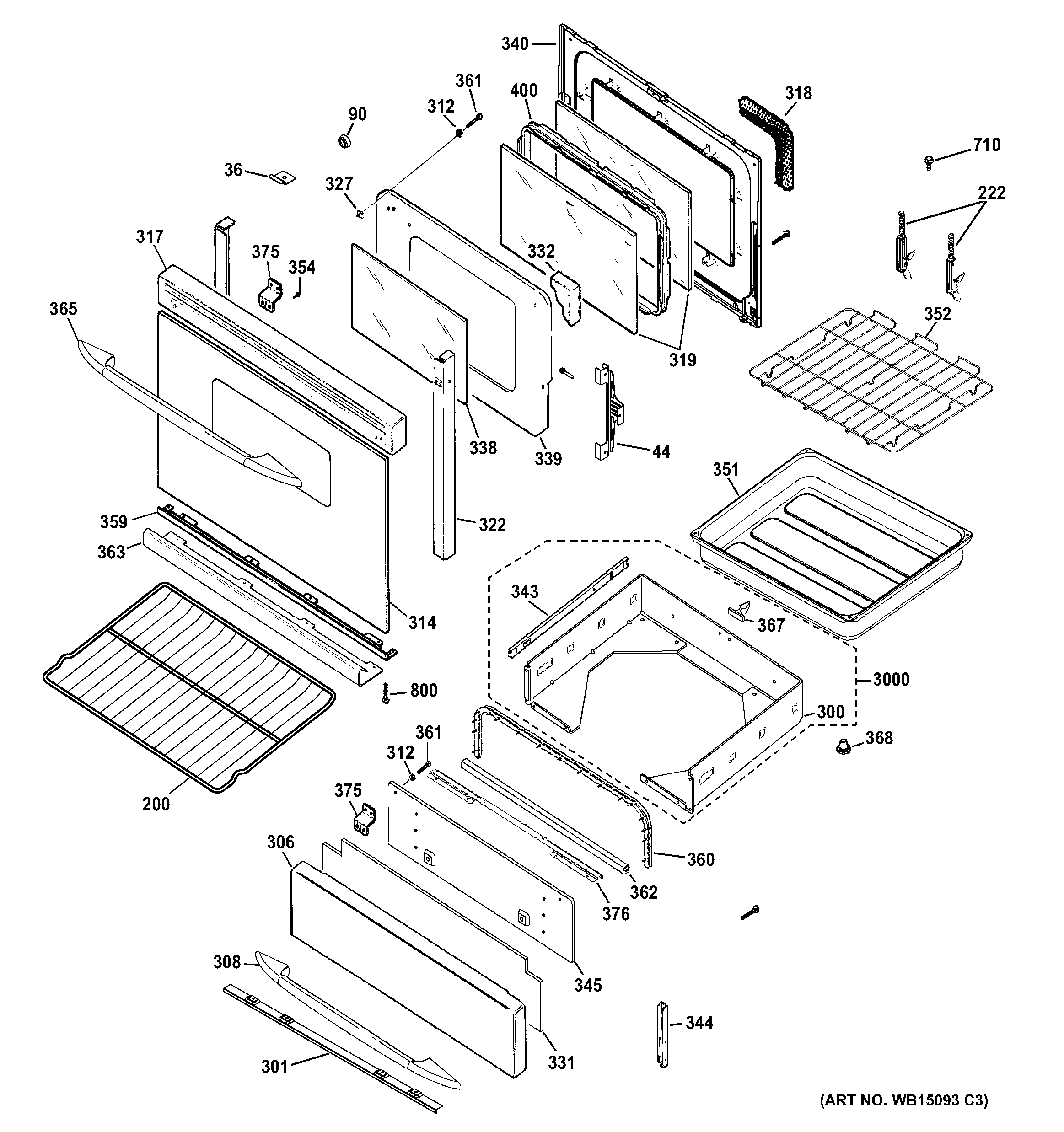 Door & drawer parts