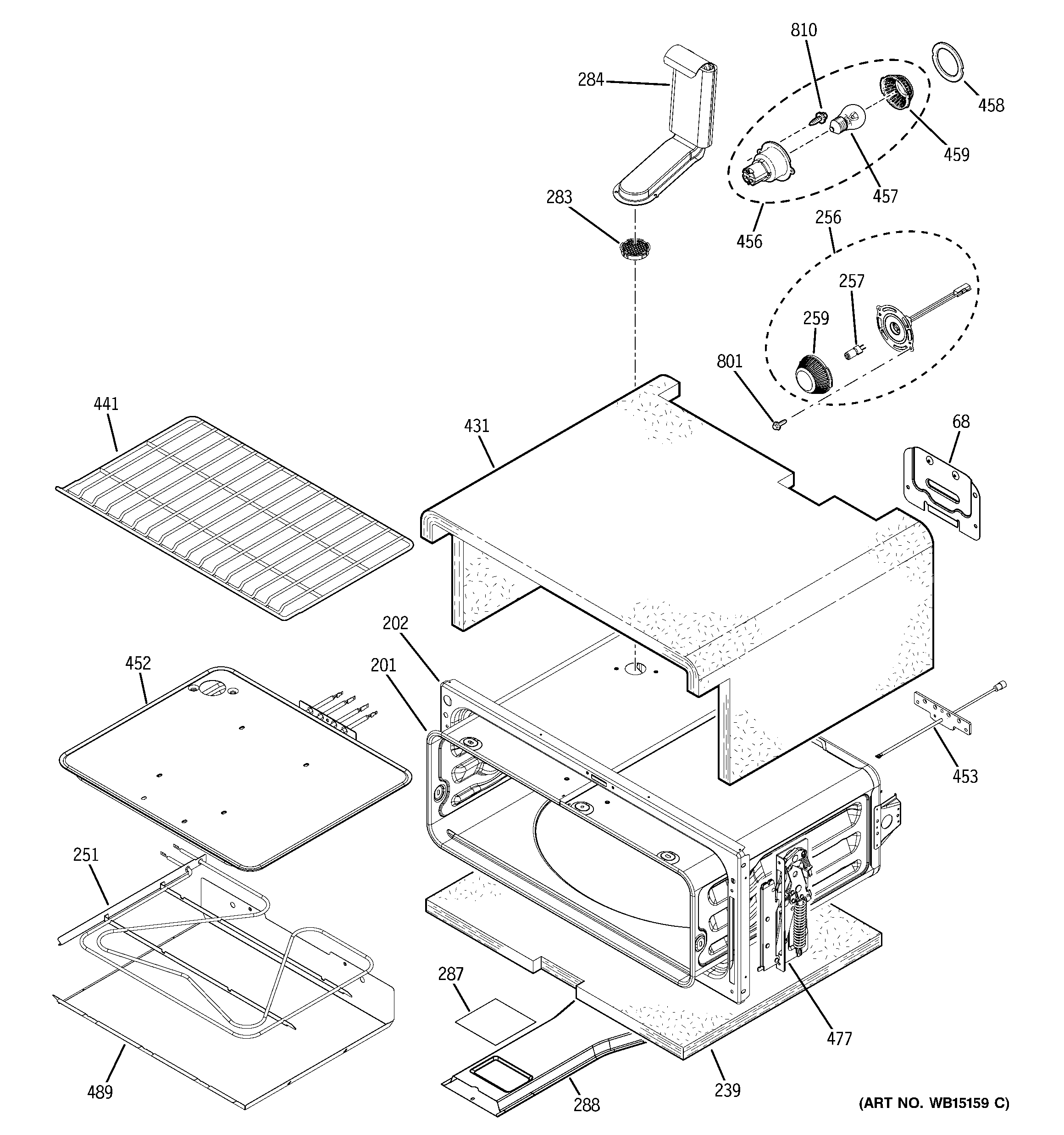 Upper oven