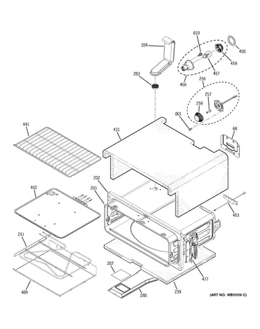 Upper oven