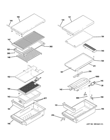 Grill & griddle assembly