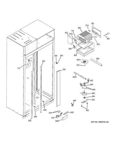 Freezer section