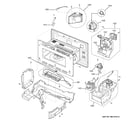 GE ZSC2000FBB01 interior parts (1) diagram
