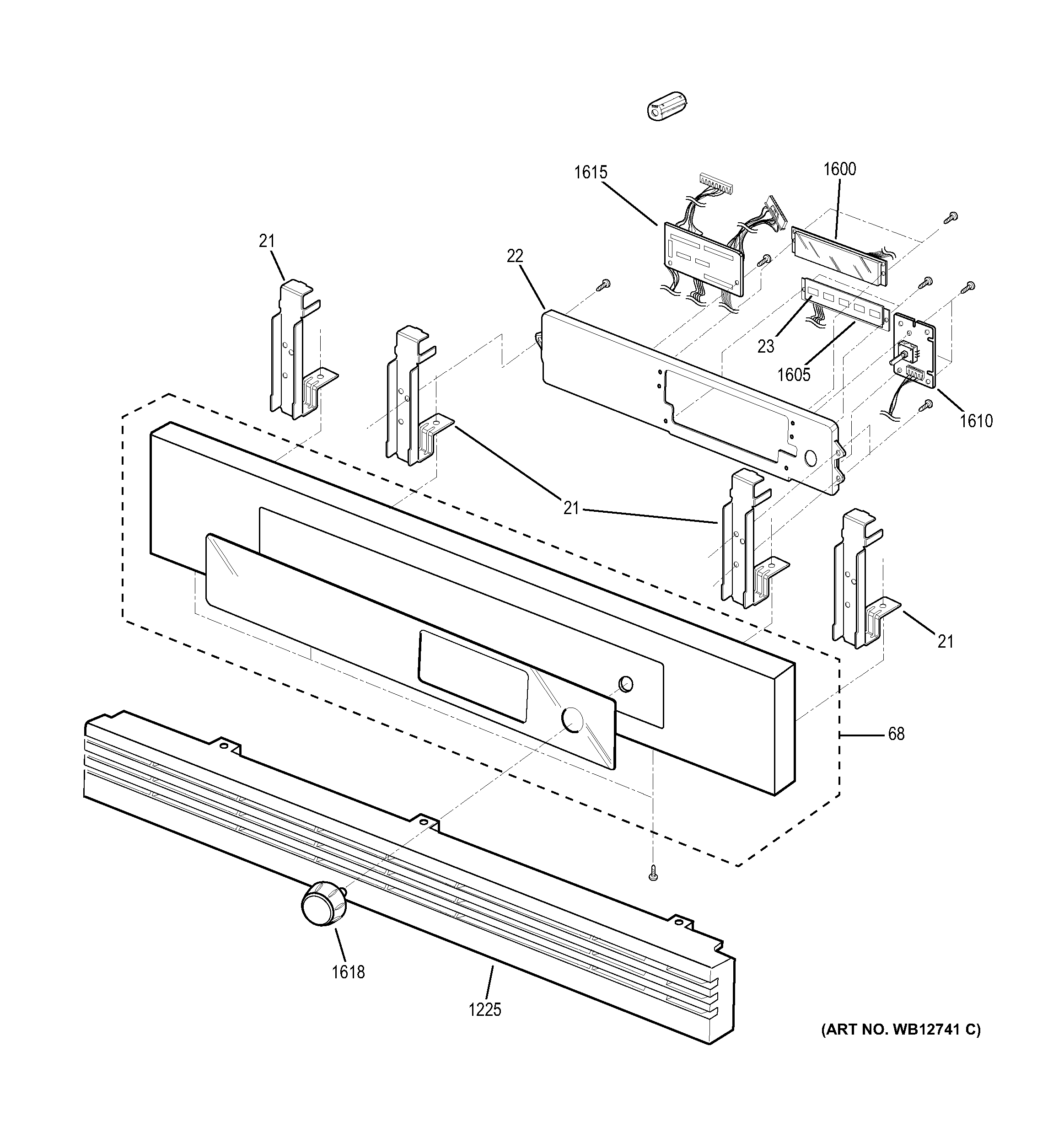 Control panel parts