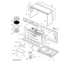 GE ZSC2001FSS02 oven cavity parts diagram