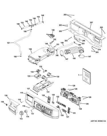 Controls & dispenser
