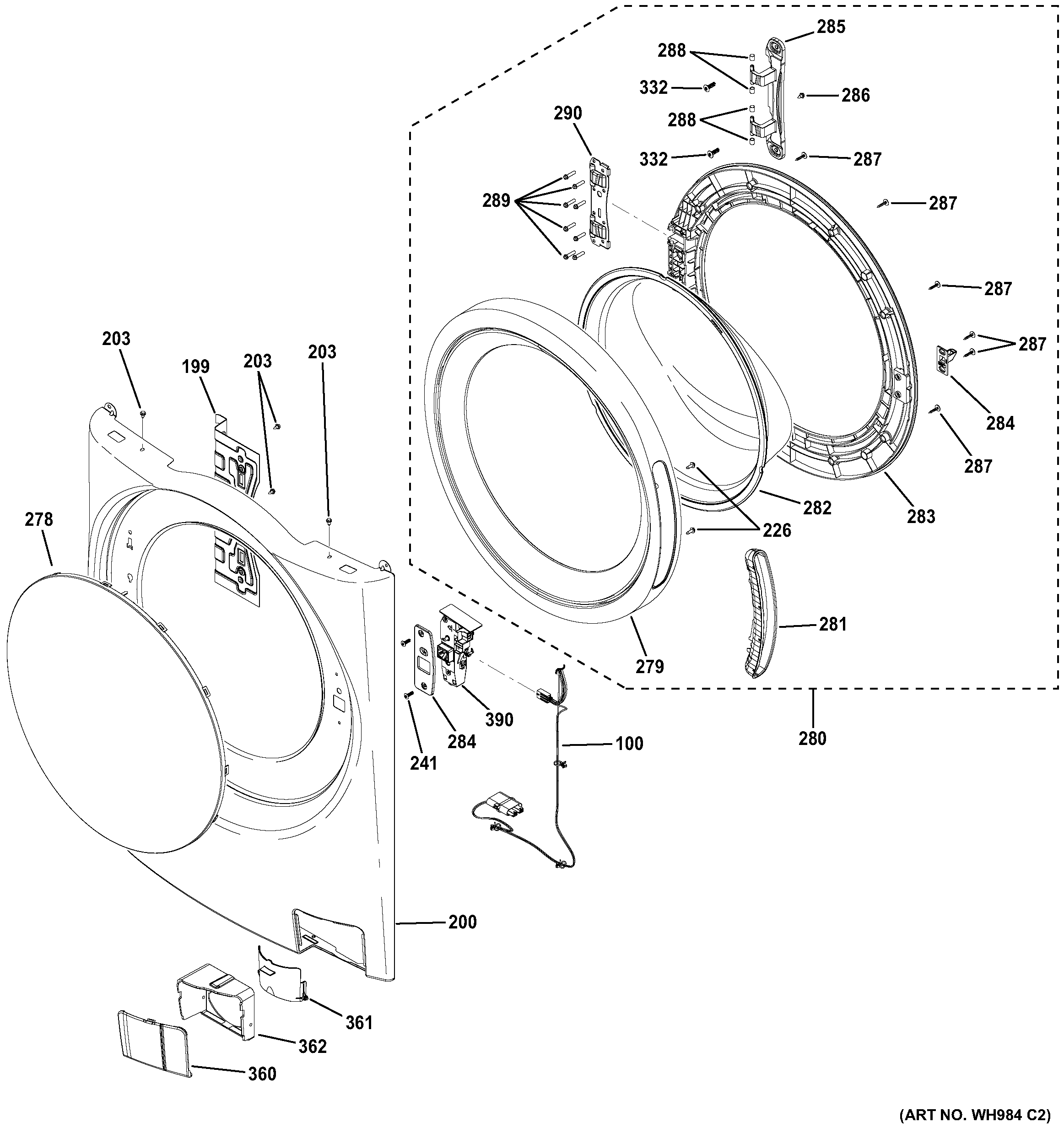 FRONT PANEL & DOOR