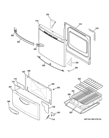 Door & drawer parts
