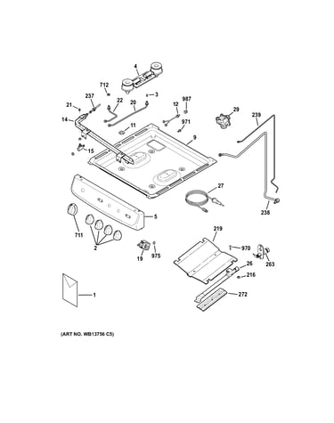 Gas & burner parts