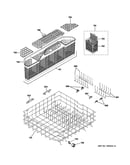 Lower rack assembly