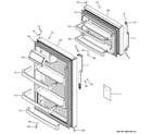 GE GTH18CCEDRWW doors diagram