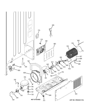 Machine compartment