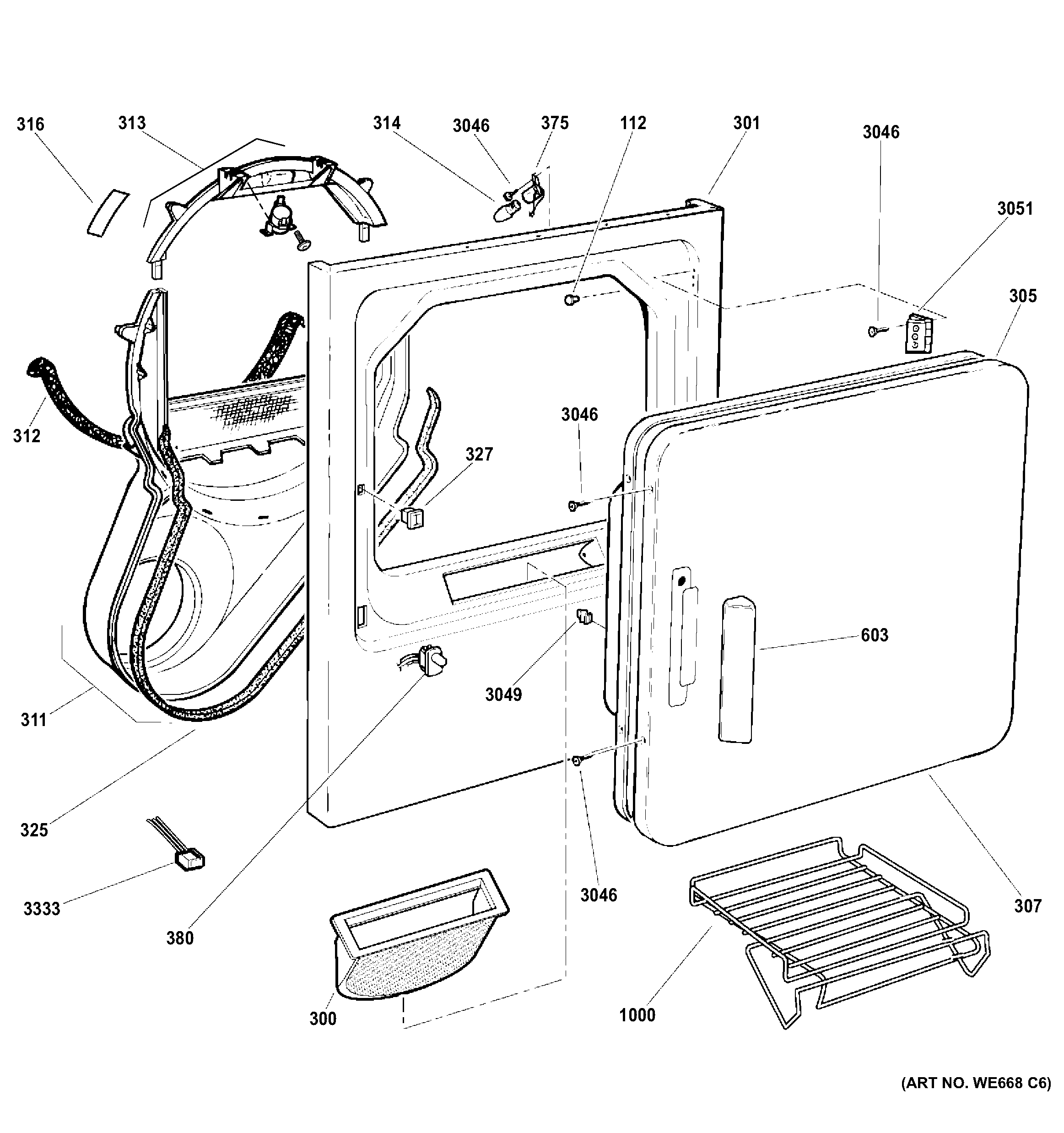 FRONT PANEL & DOOR