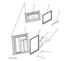 GE GMR03GAEBBB doors diagram