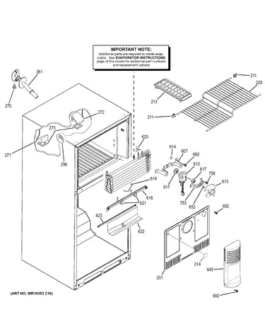 Freezer section