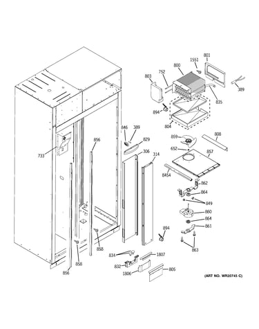 Freezer section