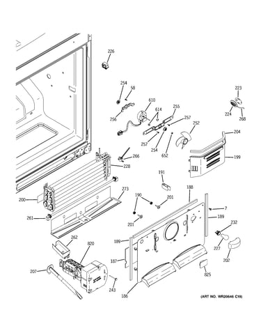 Freezer section