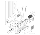 GE GNE22GSEAFSS machine compartment diagram