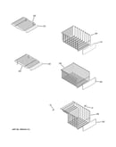 Freezer shelves