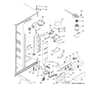 GE PZS23KPEBFBV fresh food section diagram