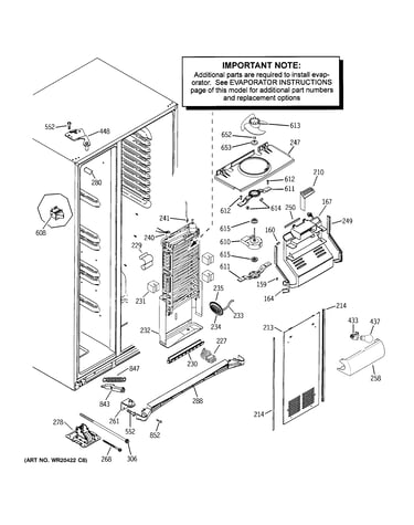 Freezer section