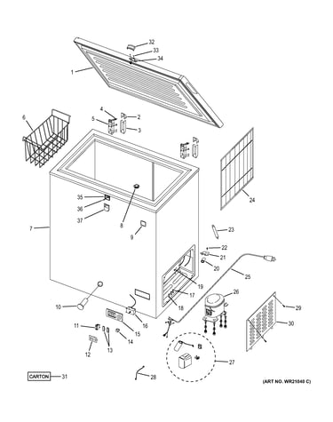 Freezer parts