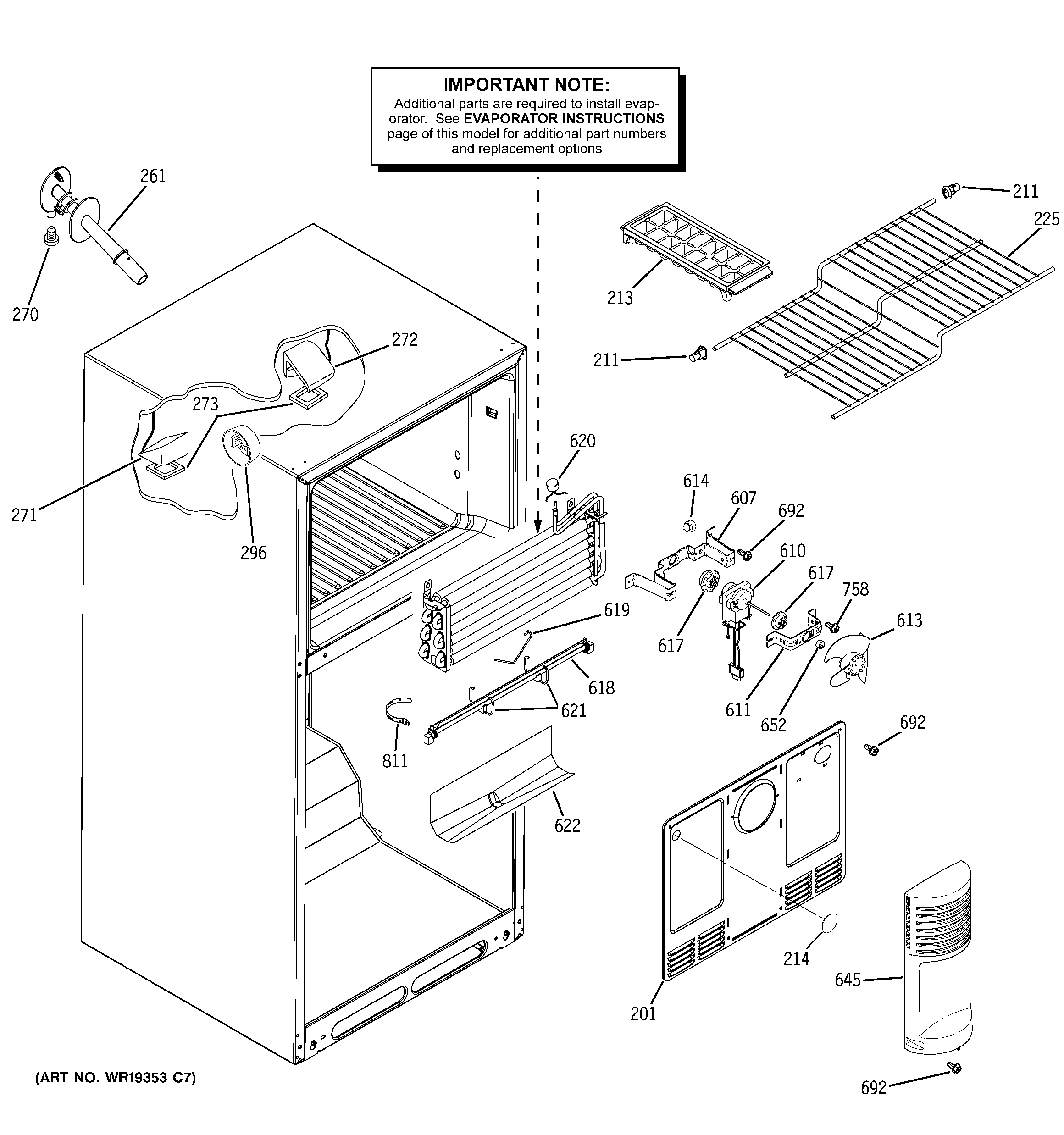 Freezer section