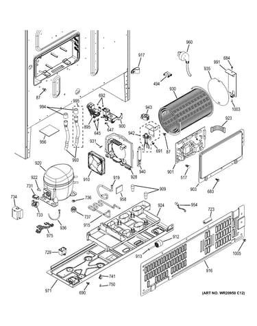 Machine compartment