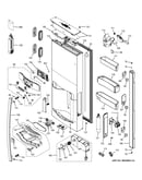 Dispenser door