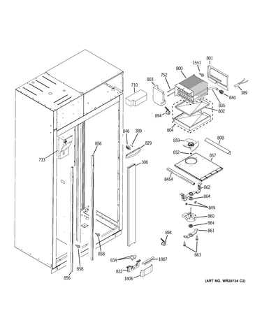 Freezer section