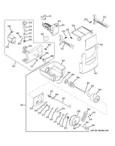 Ice maker & dispenser