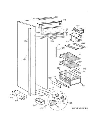 Freezer shelves