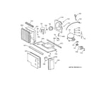 GE ZISS48NCASS machine compartment diagram