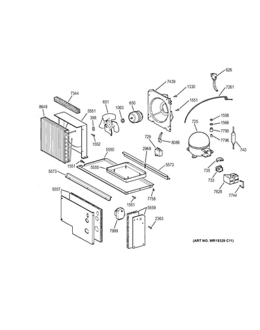 Machine compartment
