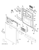 Escutcheon & door assembly