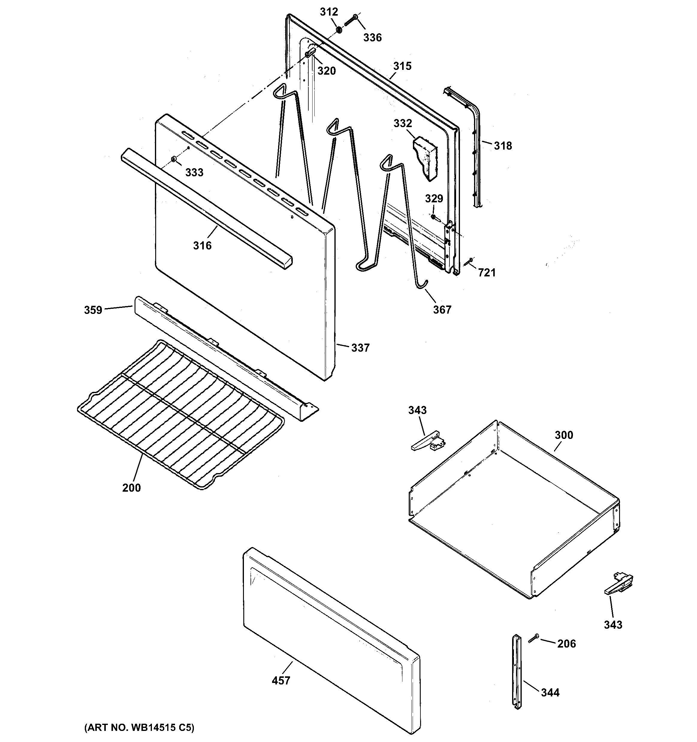 Door & drawer parts