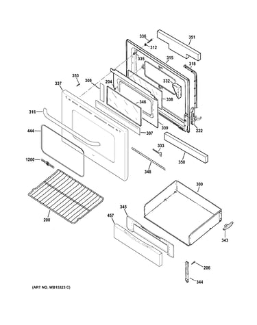 Door & drawer assembly