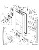 Dispenser door