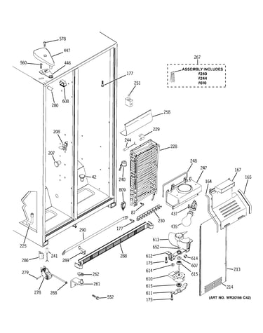 Freezer section