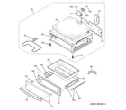 GE PB930SF1SS warming drawer diagram