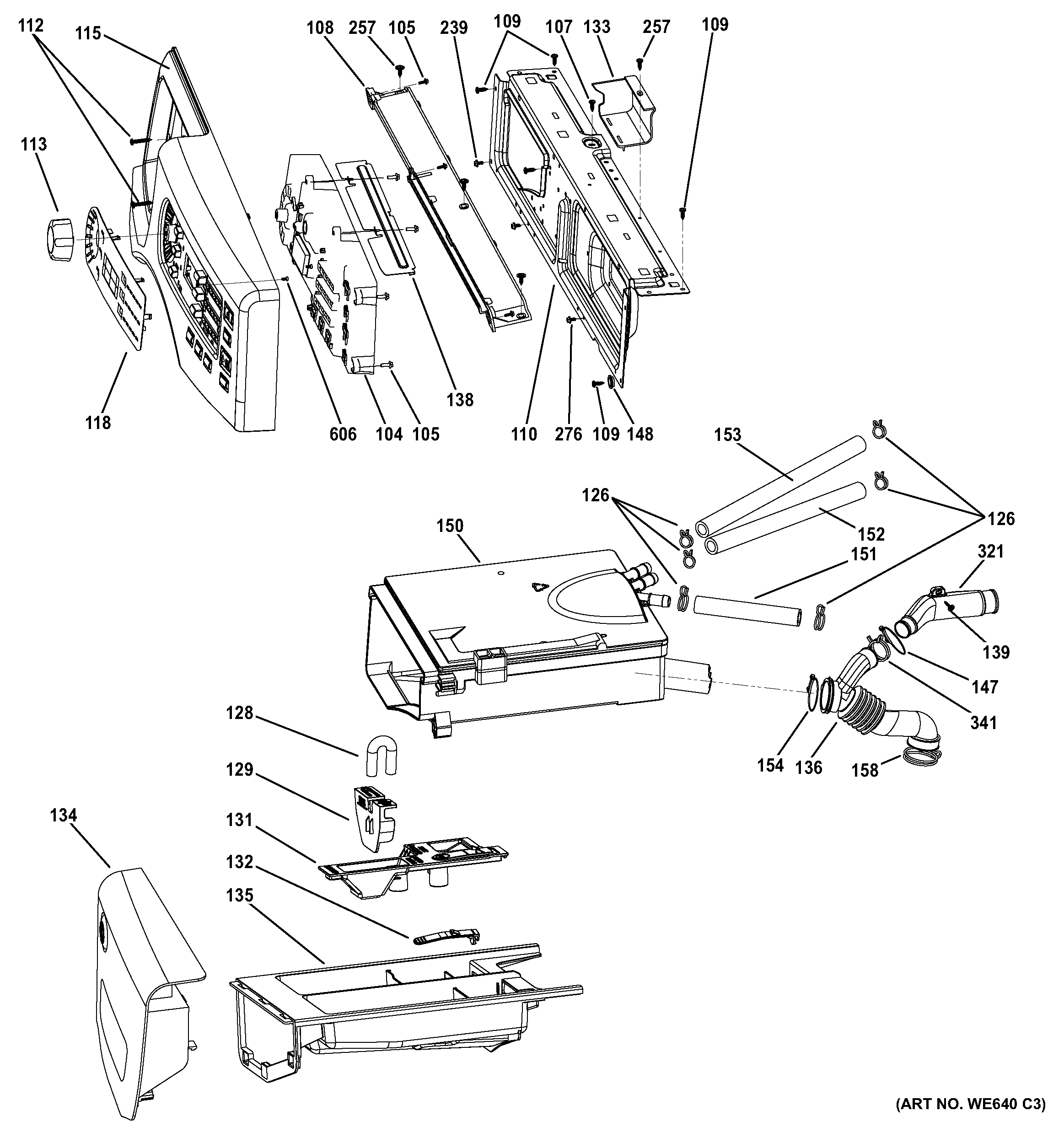 Controls & dispenser