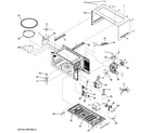 GE PEM31DF1BB oven cavity parts diagram