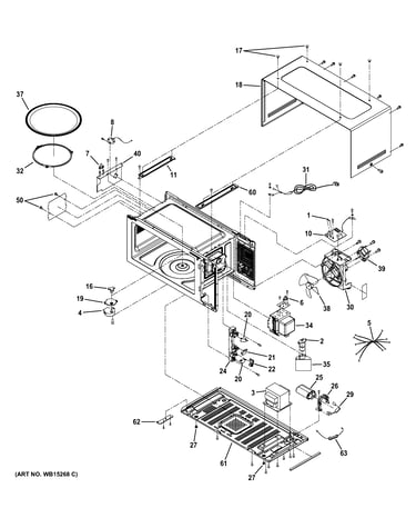 Oven cavity parts